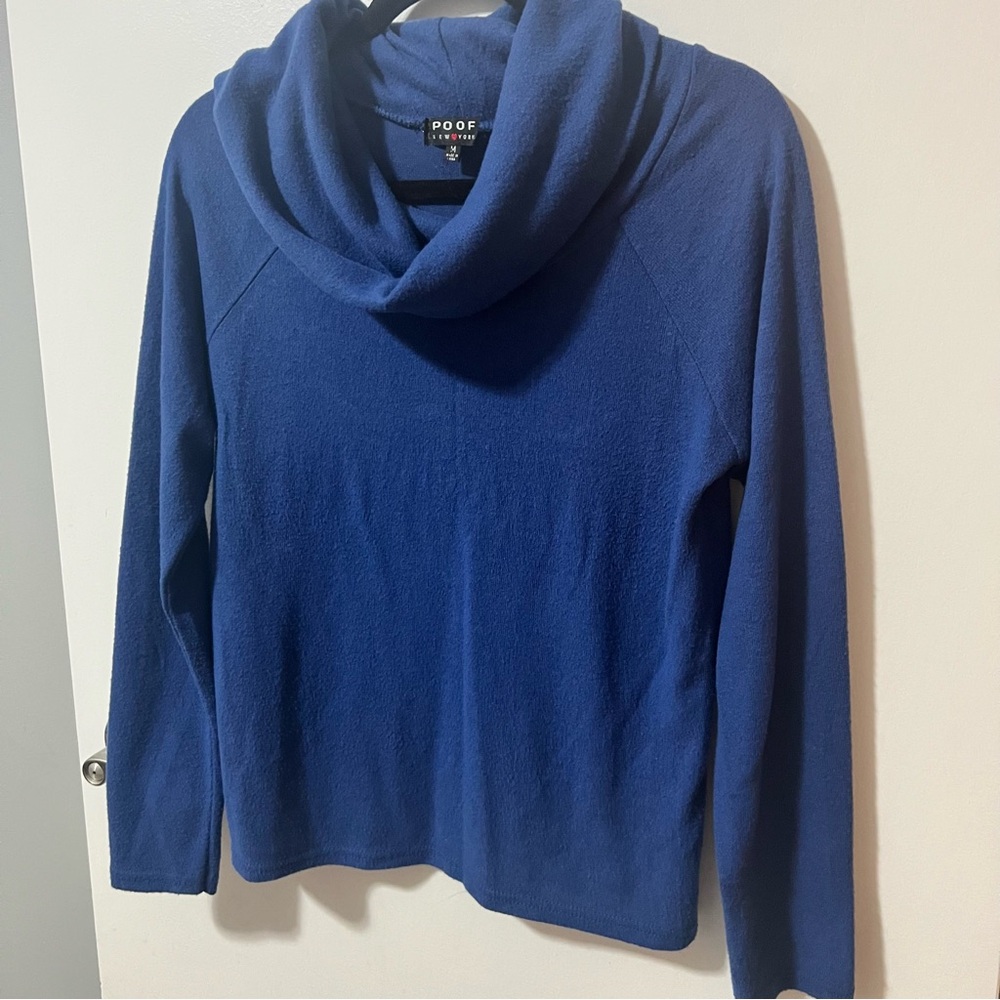 Poof New York Women's Cowl Neck Sweater - Picture 4 of 7